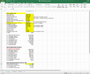 Real Estate Investment Spreadsheet 14