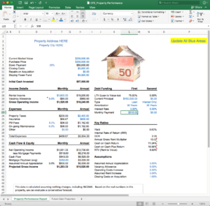 Real Estate Investment Spreadsheet 2